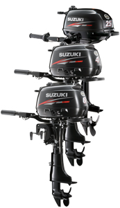 Moteur hors-bord - DF5A series - Suzuki Marine Europe - essence / plaisance / allumage manuel